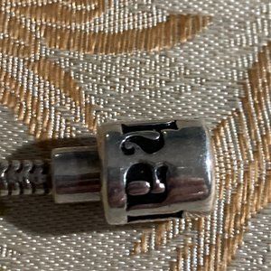 Halia sterling silver charm bracelet